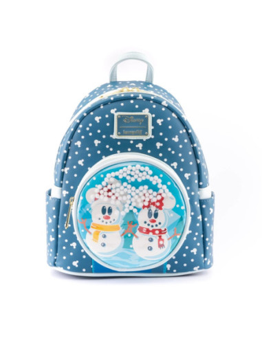 Mochila loungefly disney minnie y mickey
