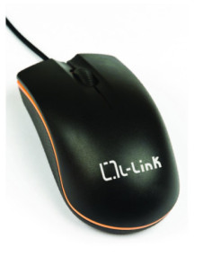 Raton optico usb l - link ll - 2081 negro