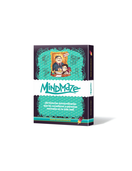 Juego mesa mind maze: gente extraordinaria