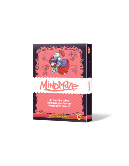 Juego mesa mind maze: dinero fama