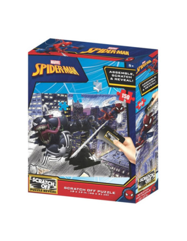 Puzzle rascar prime 3d marvel spiderman
