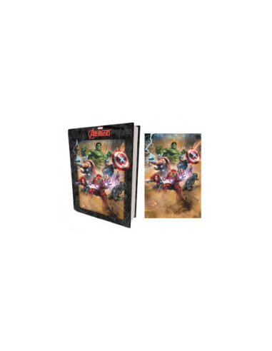 Puzzle libro lenticular prime 3d marvel