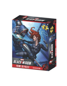 Puzzle lenticular prime 3d marvel black