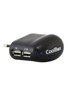 Cargador coolbox pared 5v 2xusb