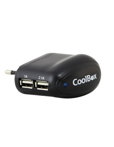 Cargador coolbox pared 5v 2xusb