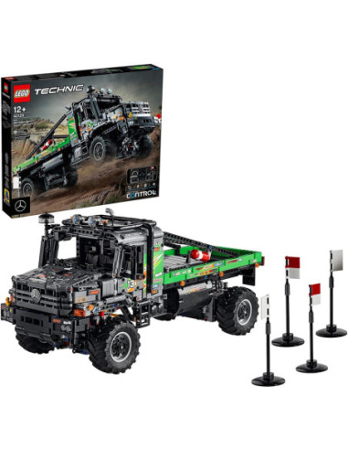 Lego technic camion trial 4x4 mercedes - benz