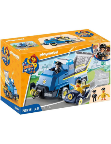 Playmobil duck on call vehiculo emergencia