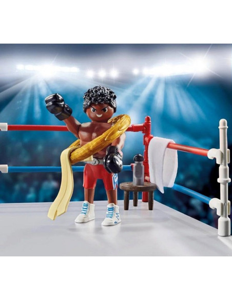 Playmobil campeon boxeo