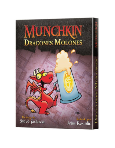 Juego mesa munchkin dragones molones pegi