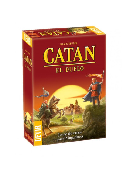 Juego mesa devir catan el duelo