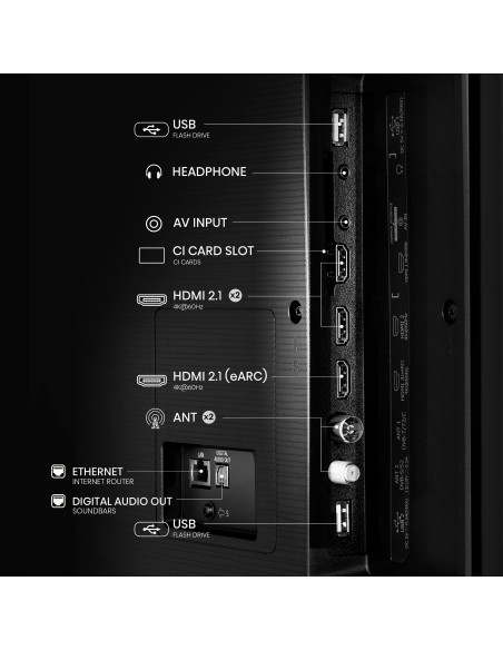 Tv hisense 55pulgadas led 4k uhd