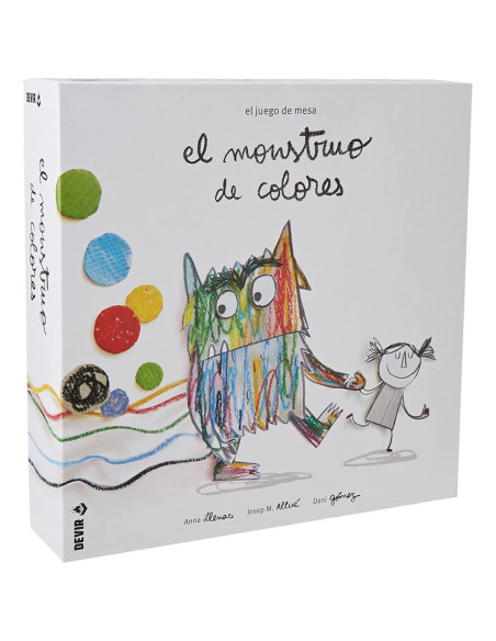 Juego mesa devir el monstruo colores