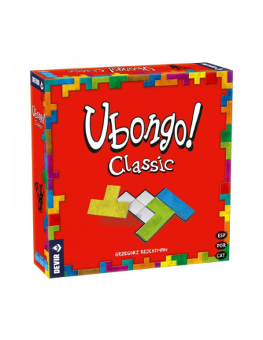 Juego mesa devir ubongo versión trilingüe