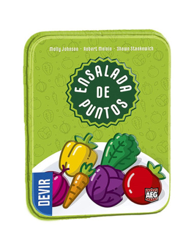 Juego mesa devir ensalada puntos pegi