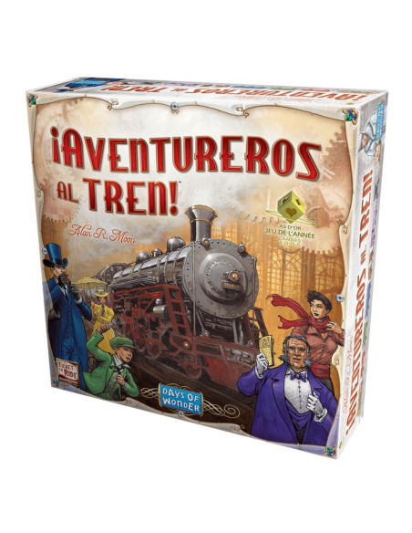 Juego mesa aventureros al tren pegi