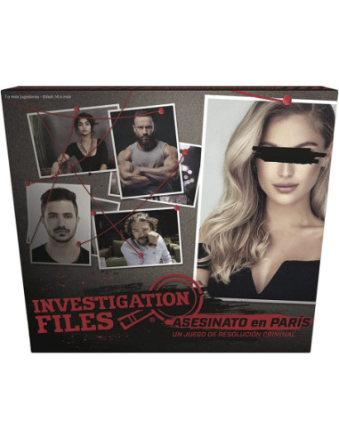 Juego mesa investigation files: asesinato en
