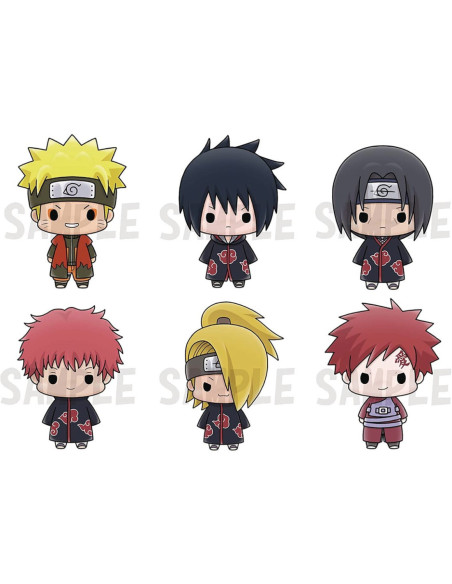 Figuras megahouse naruto chokorin mascot set