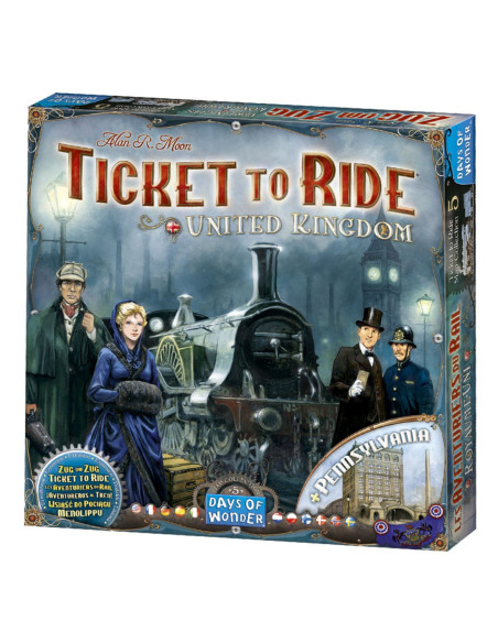 Juego mesa ¡aventureros al tren! reino