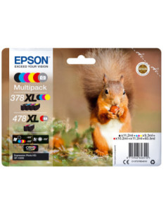 Multipack cartucho epson c13t379d4010 6 colores