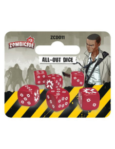 Dados juego mesa zombicide 2nd edition