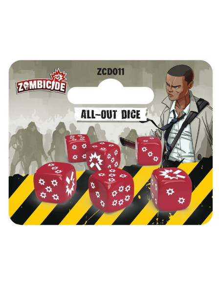 Dados juego mesa zombicide 2nd edition