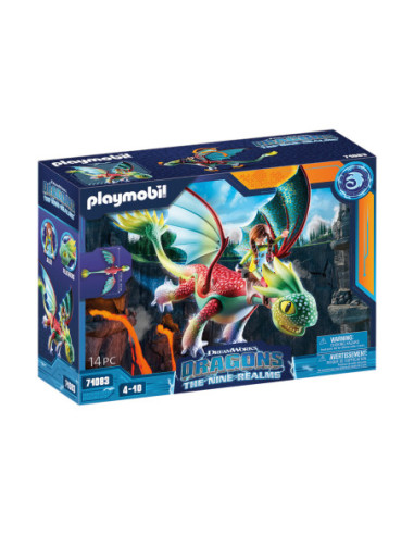 Playmobil dragones: nine realms: feathers &