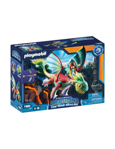 Playmobil dragones: nine realms: feathers &