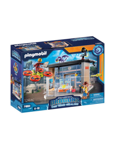 Playmobil dragones: nine realms : laboratorio
