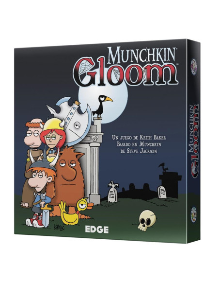 Juego mesa munchkin gloom pegi 14