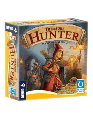 Juego mesa devir treasure hunters pegi