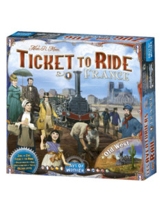 Juego mesa aventureros al tren francia