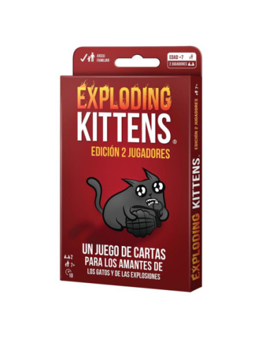 Juego mesa exploding kittens edicion 2