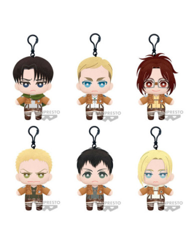 Peluche banpresto attack on titan tomonui