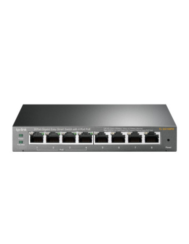 Switch 8 puertos tp - link tl - sg108pe easy