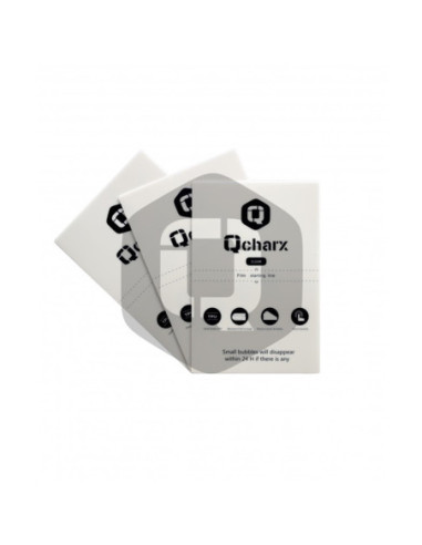 Laminas proteccion frontales qcharx hidrogel hd