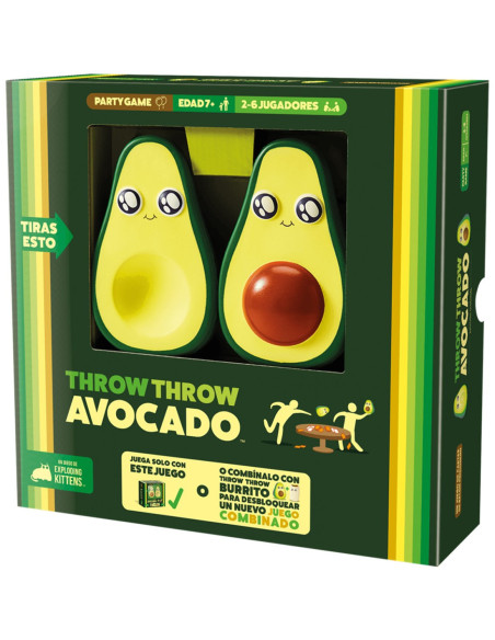 Juego mesa throw throw avocado pegi
