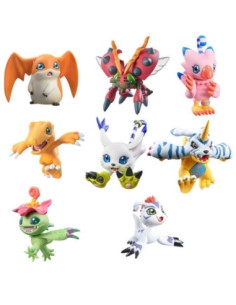 Pack 8 figuras megahouse digimon adventure