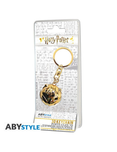 Llavero 3d abystyle harry potter snitch