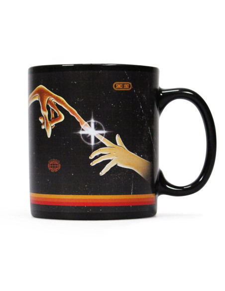 Taza brillo en la oscuridad half