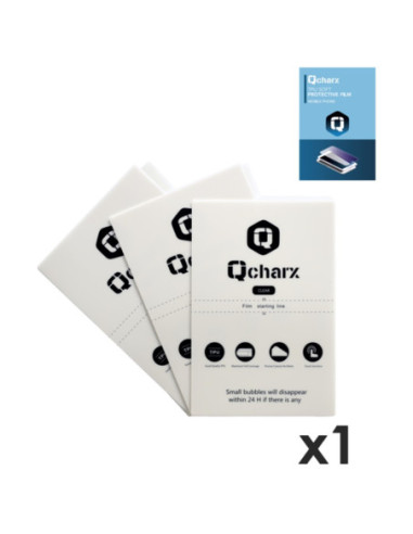 Laminas proteccion frontales qcharx hidrogel hd