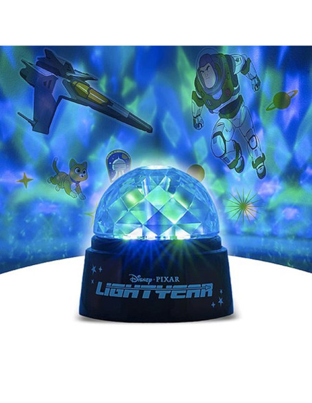 Lámpara proyección con pegatinas paladone disney