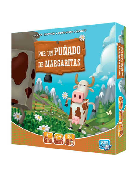 Juego mesa por un puñado margaritas