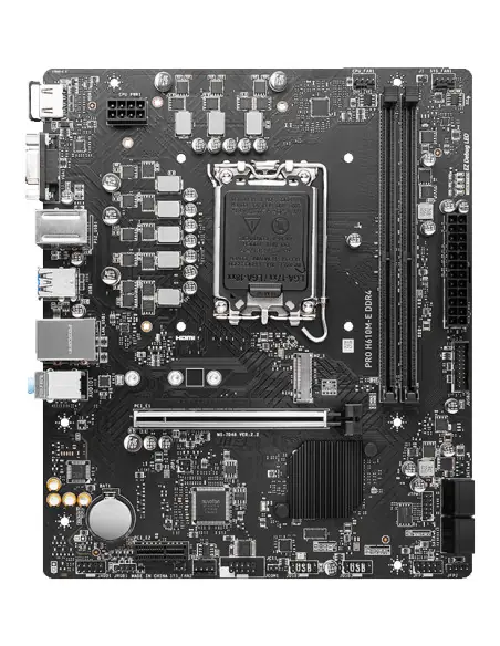 Placa base msi 1700 pro h610m - e