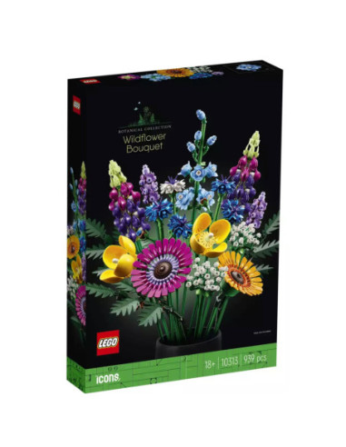 Lego botanical collection ramo flores silvestres