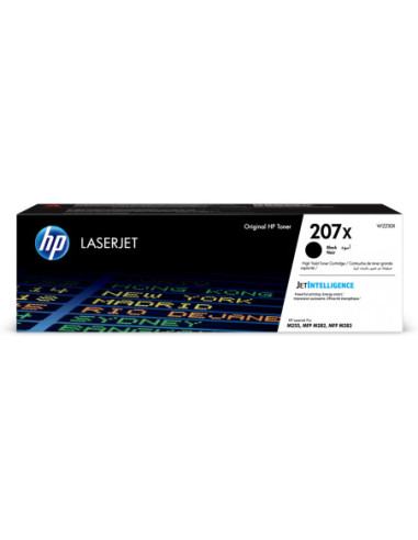 Toner hp 207x negro alta capacidad