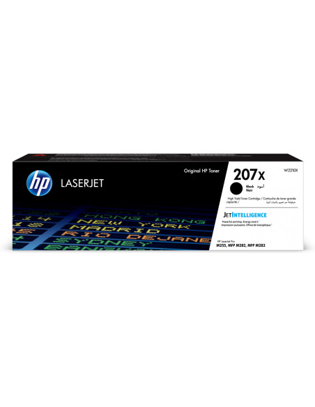 Toner hp 207x negro alta capacidad