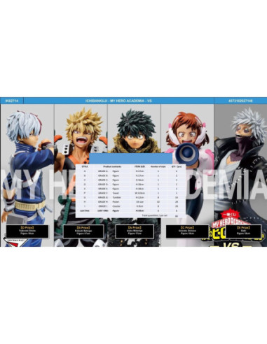 Ichiban kuji my hero academia -