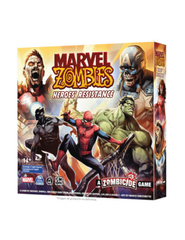 Juego mesa marvel zombies heroes resistance