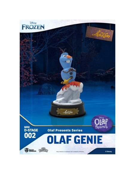 Figura beast kingdom minidstage disney olaf