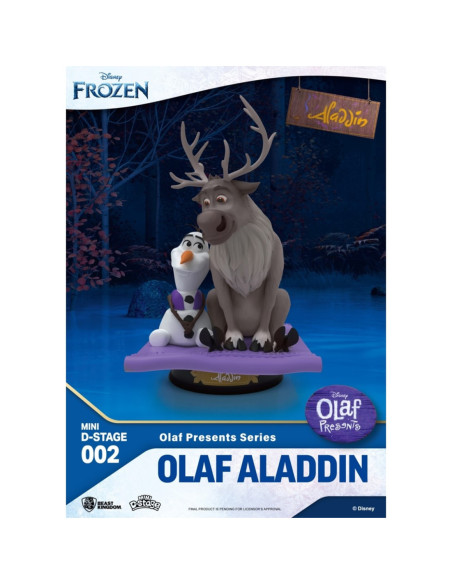 Figura minidstage disney olaf presenta olaf
